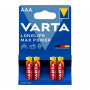 Батарейка Varta Longlife Max Power AAA/LR03 BL  4шт