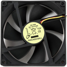 Вентилятор Gembird (FANCASE2/BALL) 90х90х25мм Ball 3pin Вентилятор Gembird (FANCASE2/BALL) 90х90х25мм Ball 3pin