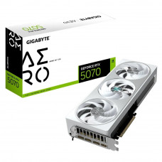 Відеокарта GF RTX 5070 12GB GDDR7 Aero OC Gigabyte (GV-N5070AERO OC-12GD)