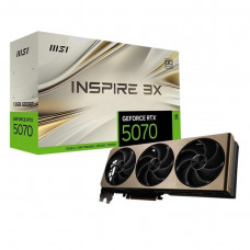 Відеокарта GF RTX 5070 12GB GDDR7 Inspire 3X OC MSI (GeForce RTX 5070 12G INSPIRE 3X OC)