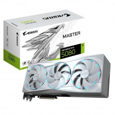 Відеокарта GF RTX 5080 16GB GDDR7 Aorus Master Ice Gigabyte (GV-N5080AORUSM ICE-16GD)