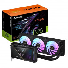 Відеокарта GF RTX 5080 16GB GDDR7 Aorus Xtreme Waterforce Gigabyte (GV-N5080AORUSX W-16GD)