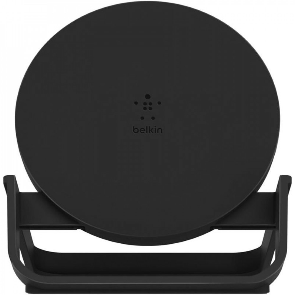 Безпровідний зарядний пристрій Belkin Stand Wireless Charging Qi Black (WIB001ttBK)