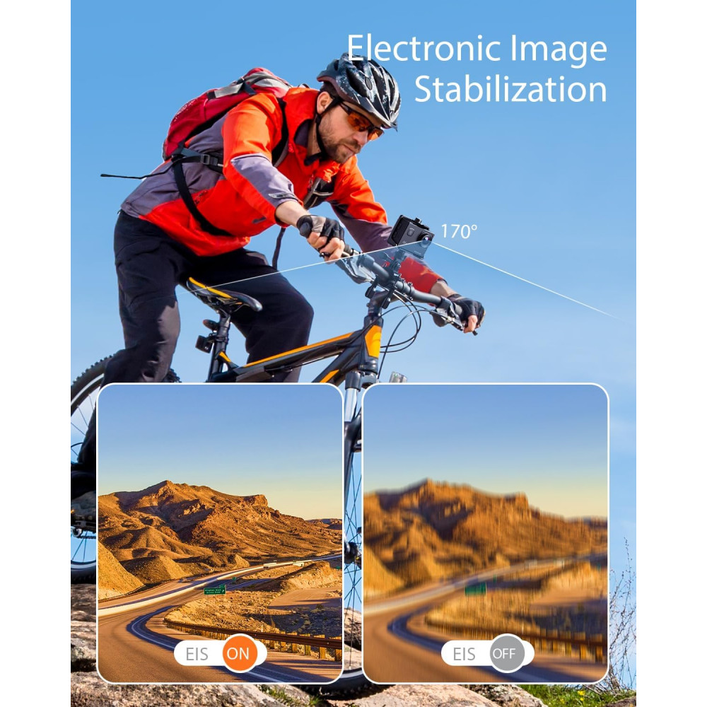 Екшн-камера WOLFANG GA100