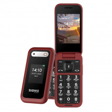 Мобiльний телефон Sigma mobile X-style 281 Clik Dual Sim Red Мобiльний телефон Sigma mobile X-style 281 Clik Dual Sim Red