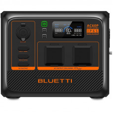 Зарядна станція Bluetti AC60P, 504Wh, 600W, LiFePO4, IP65