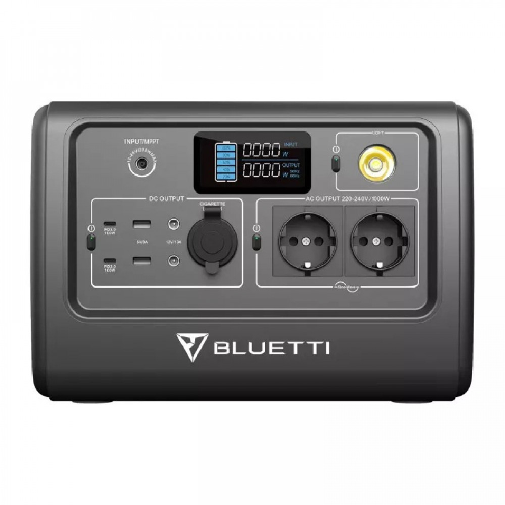 Зарядна станція Bluetti PowerOak EB70 1000W 716Wh (PB930692)