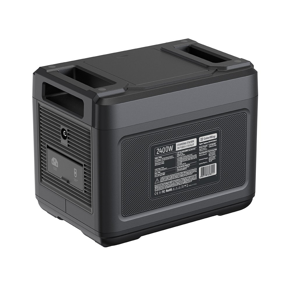 Зарядна станція ColorWay 2400W 2048Wh LiFePO4 (CW-PR-2K2W-01)