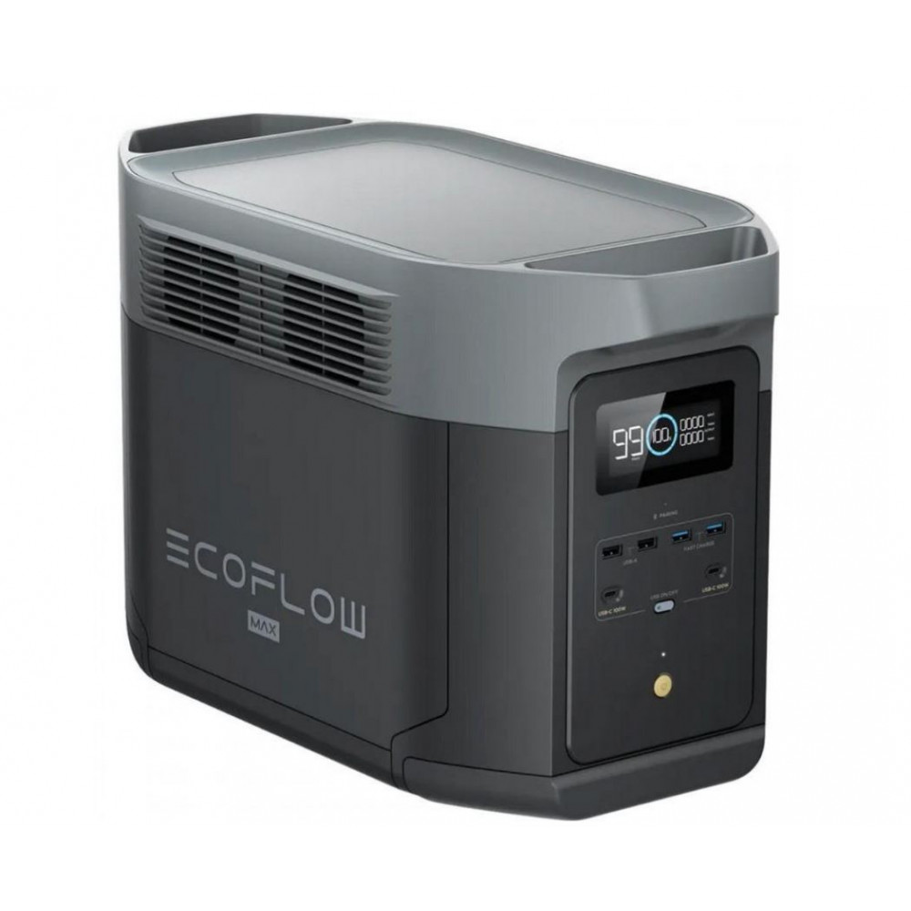 Зарядна станція EcoFlow Delta 2 Max, 2048Wh, 2400W, LiFePO4 (EFDELTA2Max-EU)_EU