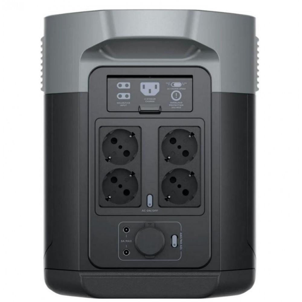 Зарядна станція EcoFlow Delta 2 Max, 2048Wh, 2400W, LiFePO4 (EFDELTA2Max-EU)_EU