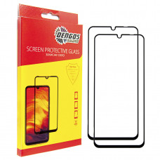 Захисне скло Dengos для Samsung Galaxy A16 SM-A165 Black Full Glue (DG-TG2P-61) 2шт Захисне скло Dengos для Samsung Galaxy A16 SM-A165 Black Full Glue (DG-TG2P-61) 2шт
