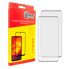 Захисне скло Dengos для Xiaomi Redmi Note 14 Pro Black Full Glue (DG-TG2P-64) 2шт Захисне скло Dengos для Xiaomi Redmi Note 14 Pro Black Full Glue (DG-TG2P-64) 2шт