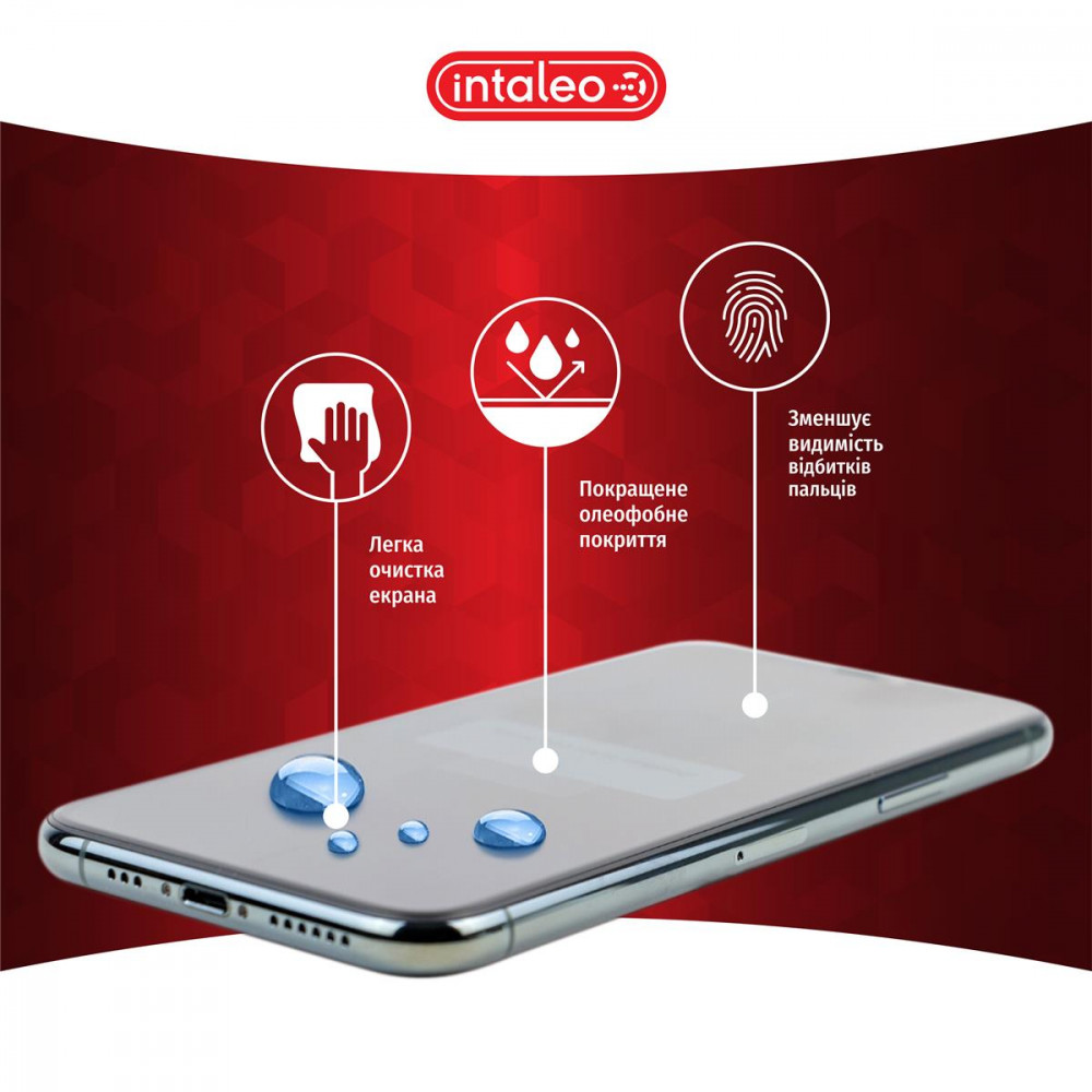 Захисне скло Intaleo Full Glue для Samsung Galaxy A26 SM-A266 Black (1283126608063)