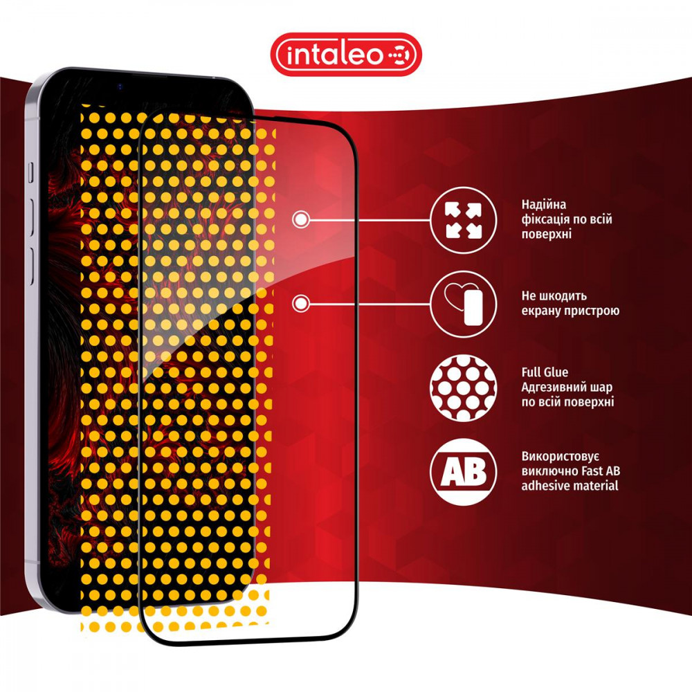 Захисне скло Intaleo Full Glue для Samsung Galaxy A26 SM-A266 Black (1283126608063)