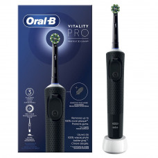 Зубна електрощітка Braun Oral-B Vitality D103.413.3 Pro Protect X Clean Cross Action Black Зубна електрощітка Braun Oral-B Vitality D103.413.3 Pro Protect X Clean Cross Action Black