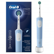 Зубна електрощітка Braun Oral-B Vitality D103.413.3 Pro Protect X Clean Cross Action Blue Зубна електрощітка Braun Oral-B Vitality D103.413.3 Pro Protect X Clean Cross Action Blue