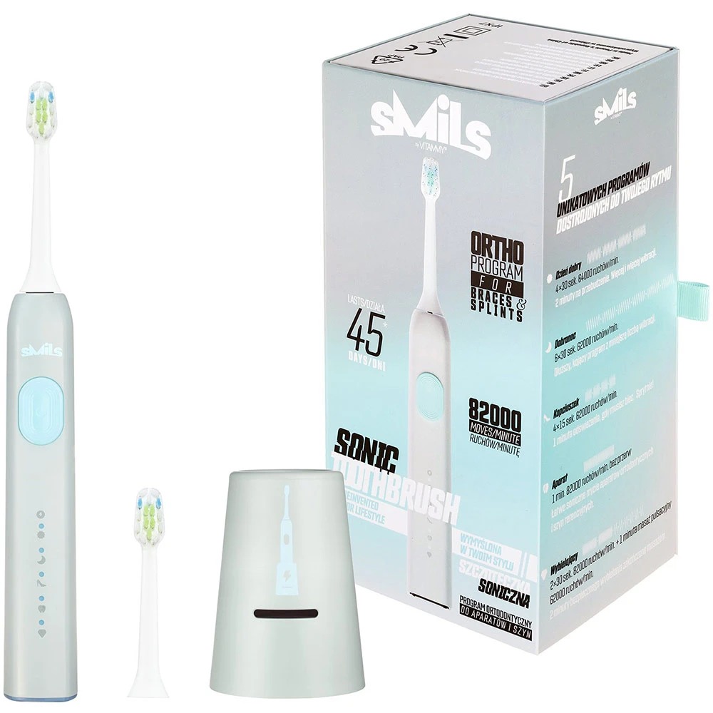 Зубна електрощітка Vitammy Smils Aluminium