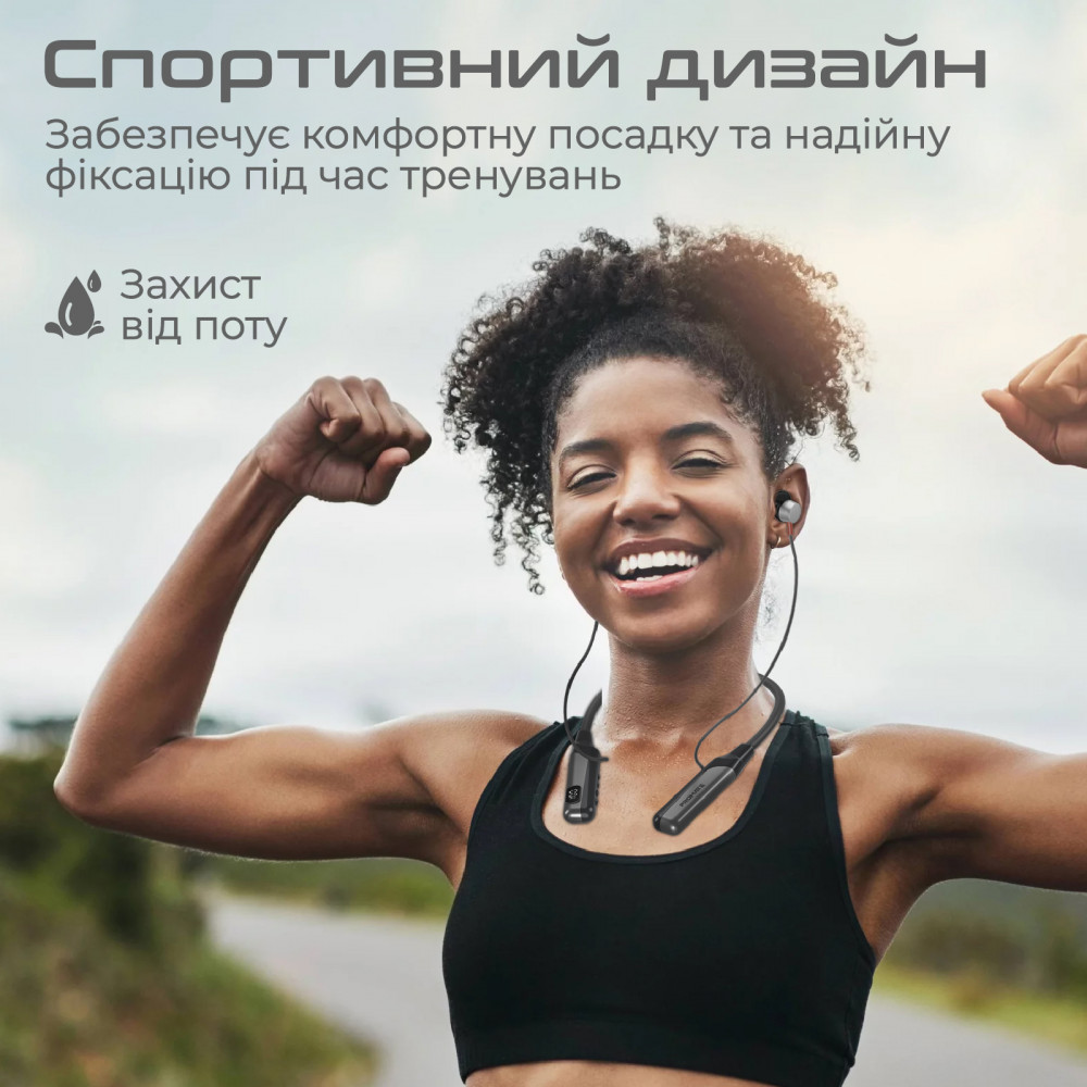 Bluetooth-гарнітура Promate Blend Black