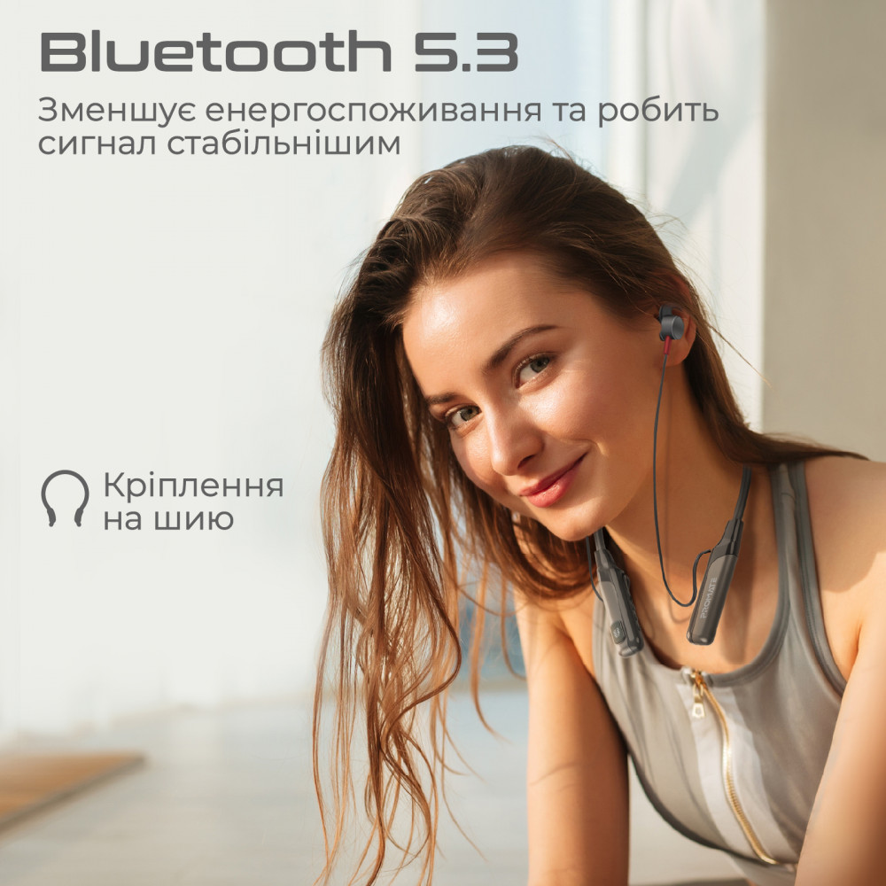 Bluetooth-гарнітура Promate Blend Black