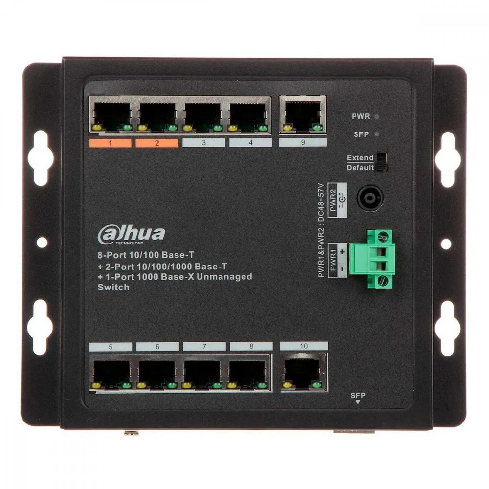 ePoE комутатор Dahua DH-PFS3111-8ET-96-F