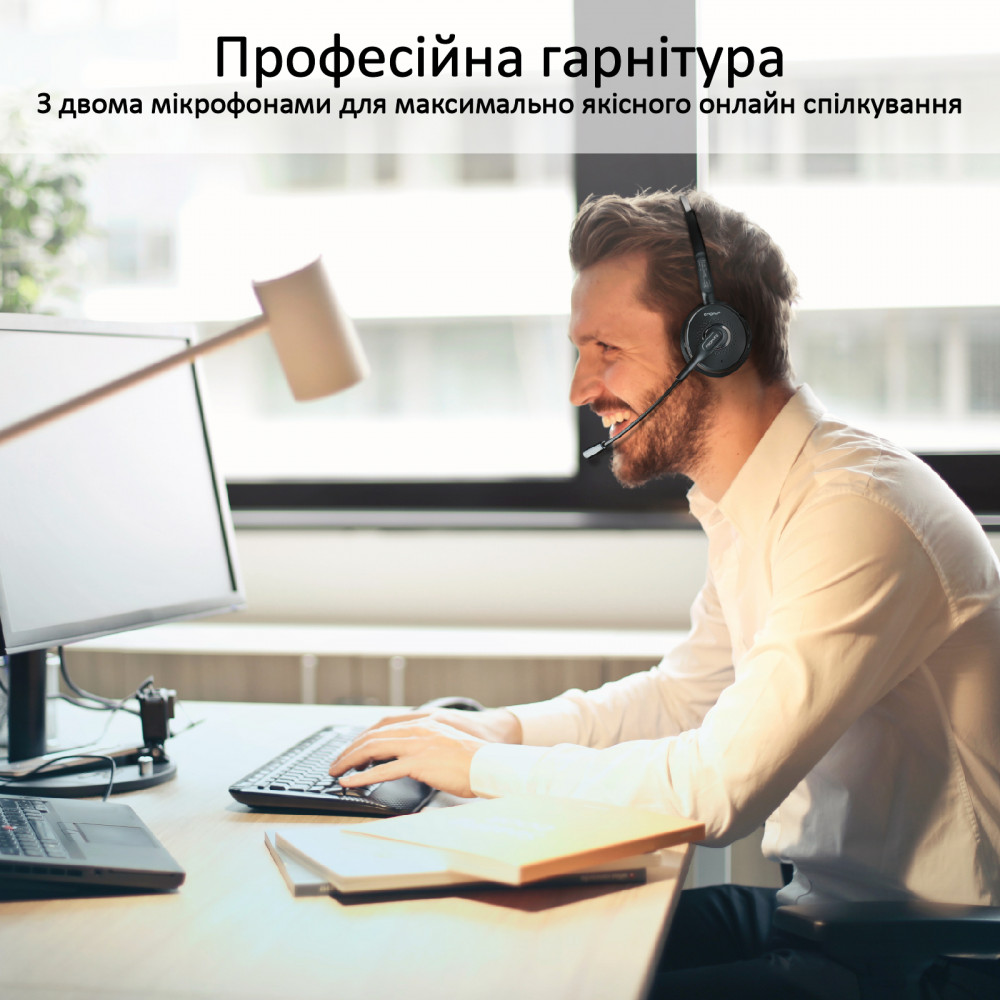 Bluetooth-гарнітура Promate Engage Black