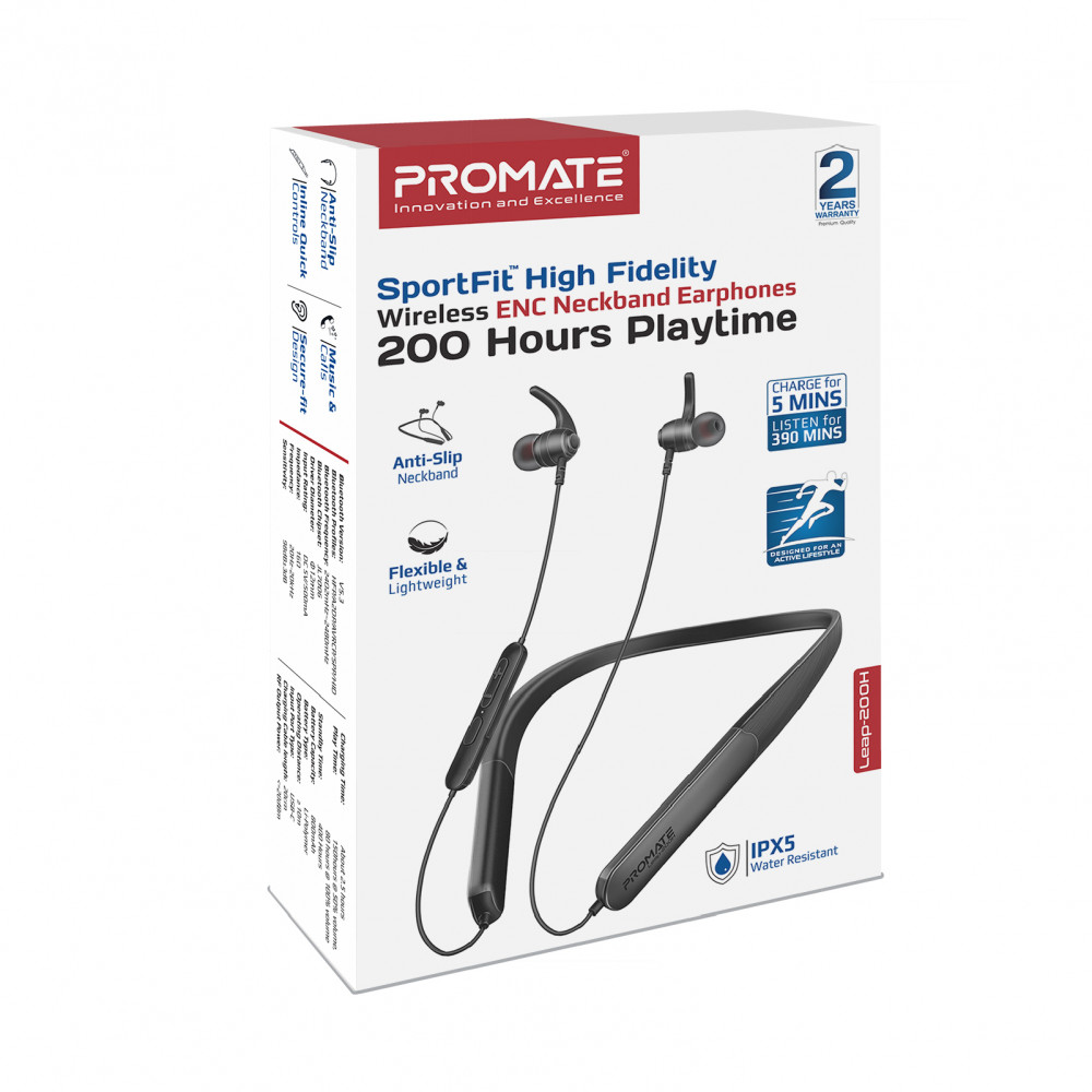 Bluetooth-гарнітура Promate Leap-200H Blue