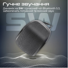 Акустична система Promate Mood 5W Black