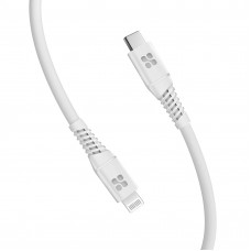 Кабель Promate PowerLine-Ci120 USB Type-C - Lightning (M/M), 3 A, 20 W, 1.2 м, White