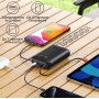 Універсальна мобільна батарея Promate PowerPod-30 30000mAh 35W Black