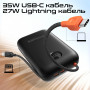 Універсальна мобільна батарея Promate PowerPod-30 30000mAh 35W Black