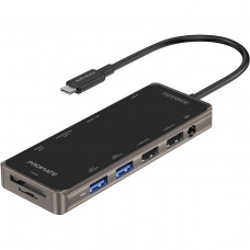 USB-хаб Promate PrimeHub-Pro USB Type-C Grey USB-хаб Promate PrimeHub-Pro USB Type-C Grey