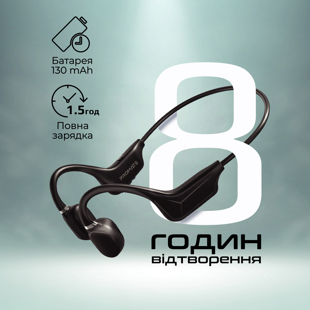 Bluetooth-гарнітура Promate Ripple Black
