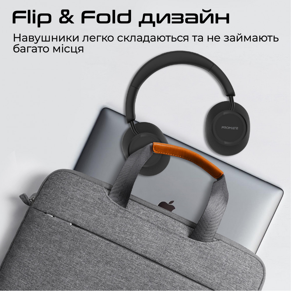 Bluetooth-гарнітура Promate Takt Black