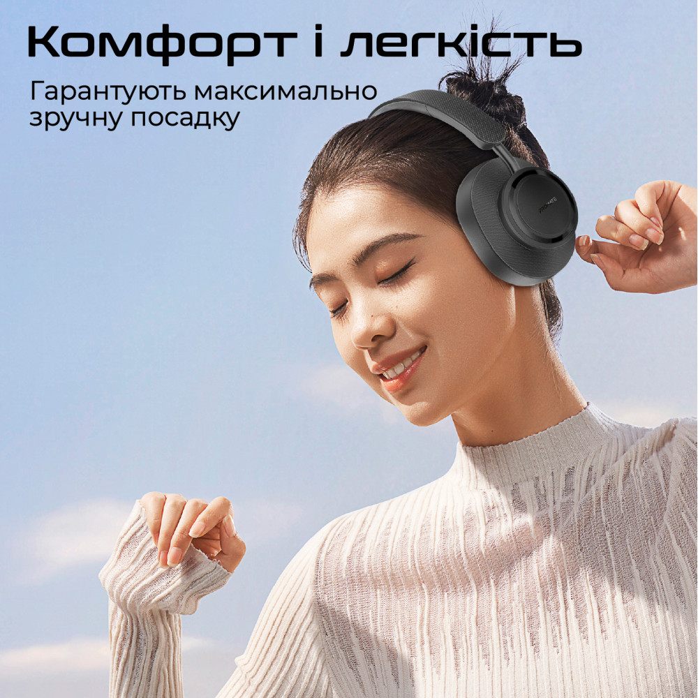 Bluetooth-гарнітура Promate Takt Black