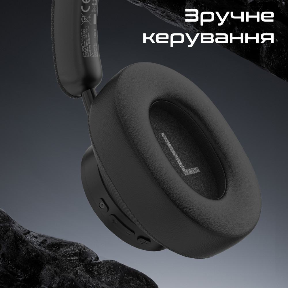 Bluetooth-гарнітура Promate Takt Black