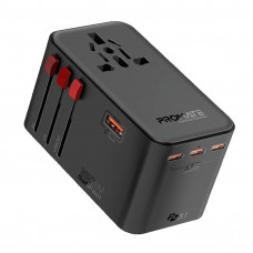 Зарядний пристрій Promate TripMate-GaN160 160W Black Зарядний пристрій Promate TripMate-GaN160 160W Black