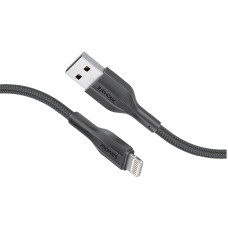 Кабель Promate xCord-Ai200 USB - Lightning (M/M), 2 A, 2 м, Black Кабель Promate xCord-Ai200 USB - Lightning (M/M), 2 A, 2 м, Black