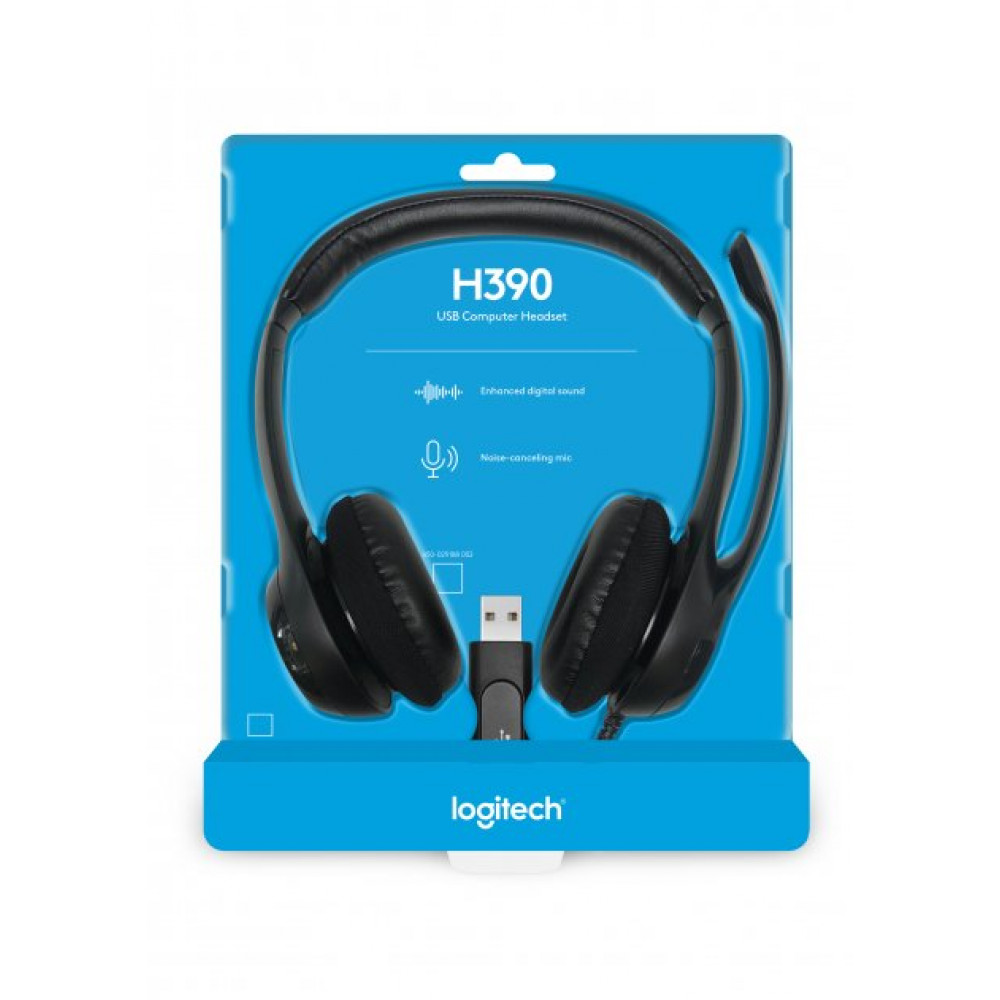 Гарнітура Logitech H390 (981-000406)