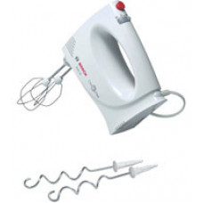 Міксер Bosch MFQ3010 - 300 Вт, 2 швидкості, крюки+вінчики, білий