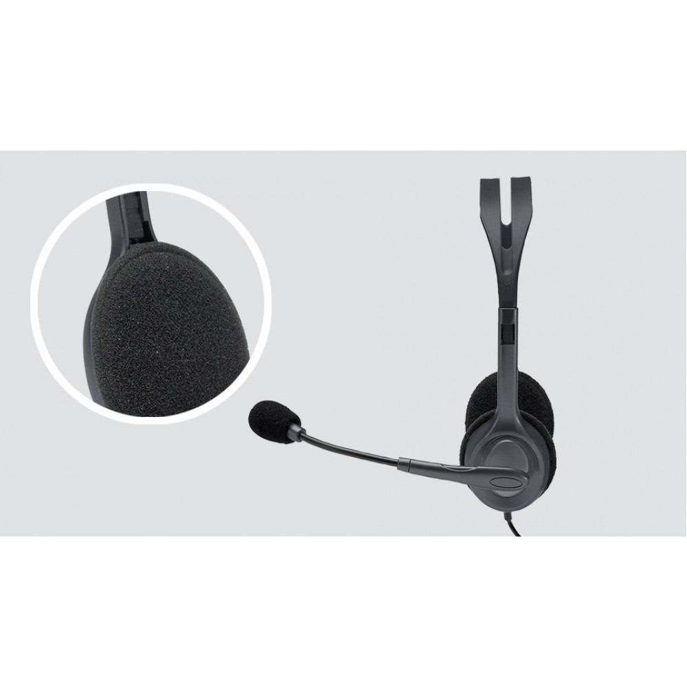 Гарнiтура Logitech H111 Stereo (981-000593)