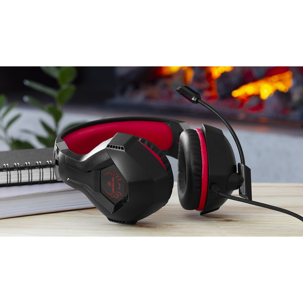 Гарнітура REAL-EL GDX-7575 Black/Red