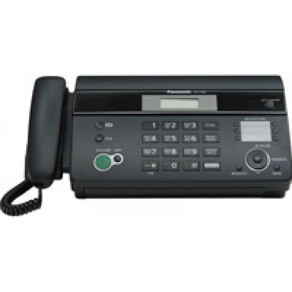 Дротовий факс Panasonic KX-FT984UA-B, чорний (термопапір)