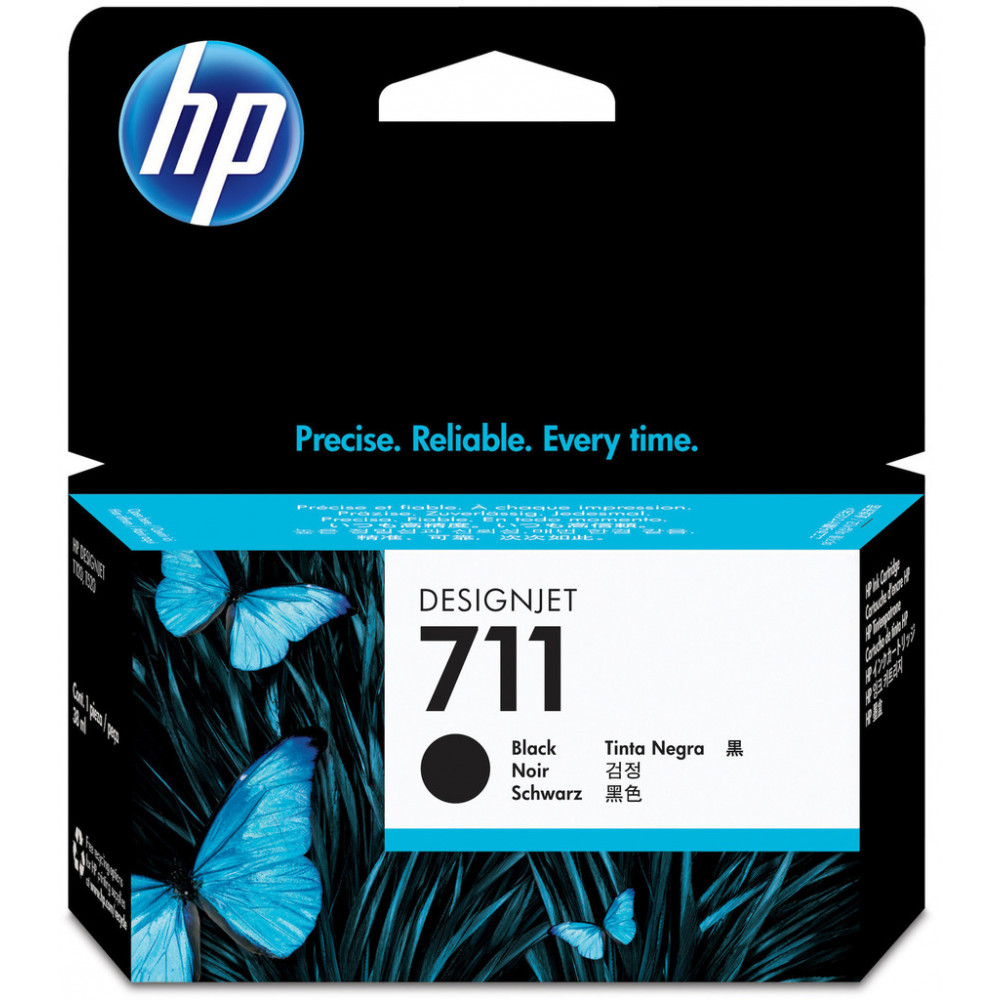 Картридж HP 711 DesignJet T120/T125/T130/T520 Black 38 ml
