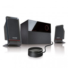 Акустична система MICROLAB M-200 2.1, 40W, mini-jack, чорний
