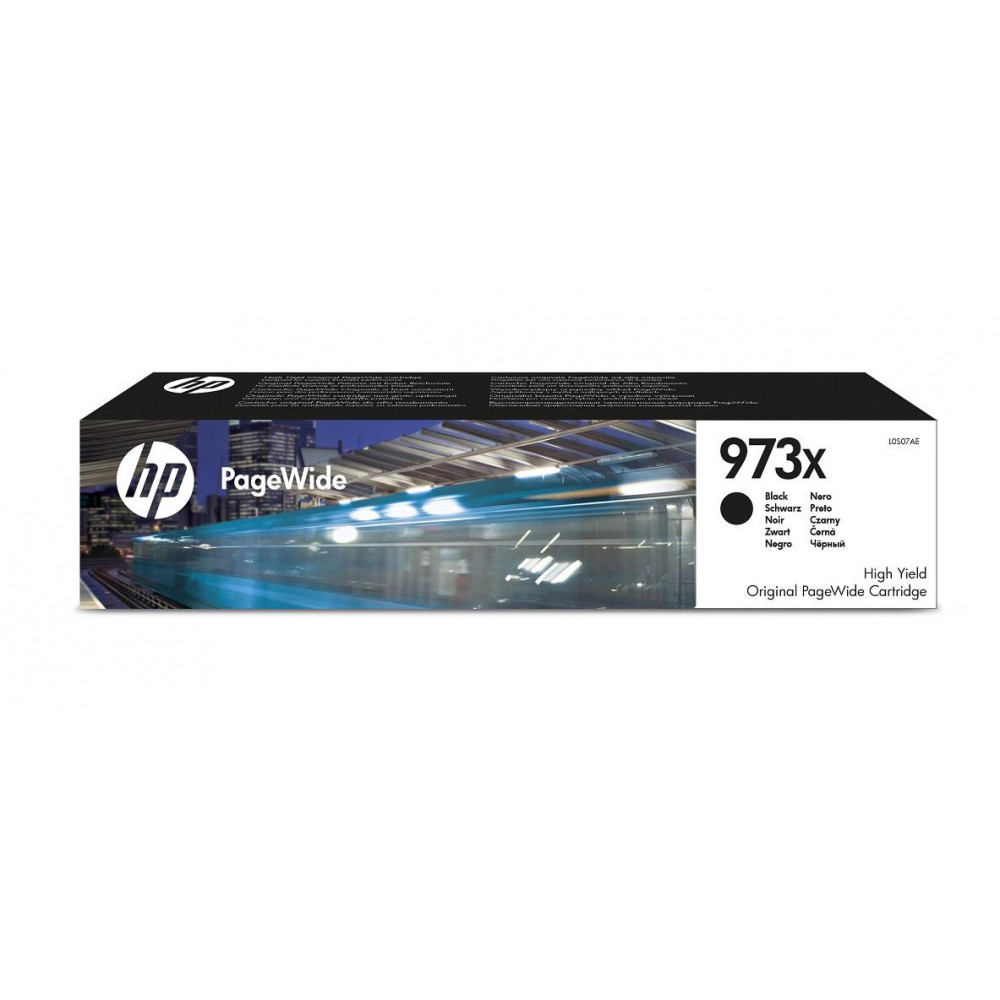 Картридж HP No.973X PageWide Pro 452/477 Black (10000 стор)