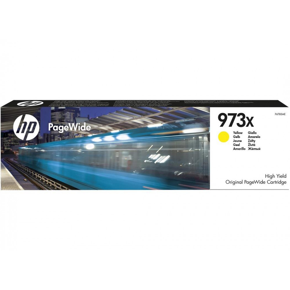 Картридж HP No.973X PageWide Pro 452/477 Yellow (7000 стор)