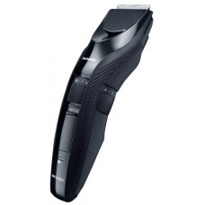 Машинка для стриження  Panasonic, для голови, бороди і вусів, мережа+акум., насадок-1, сталь, чорний