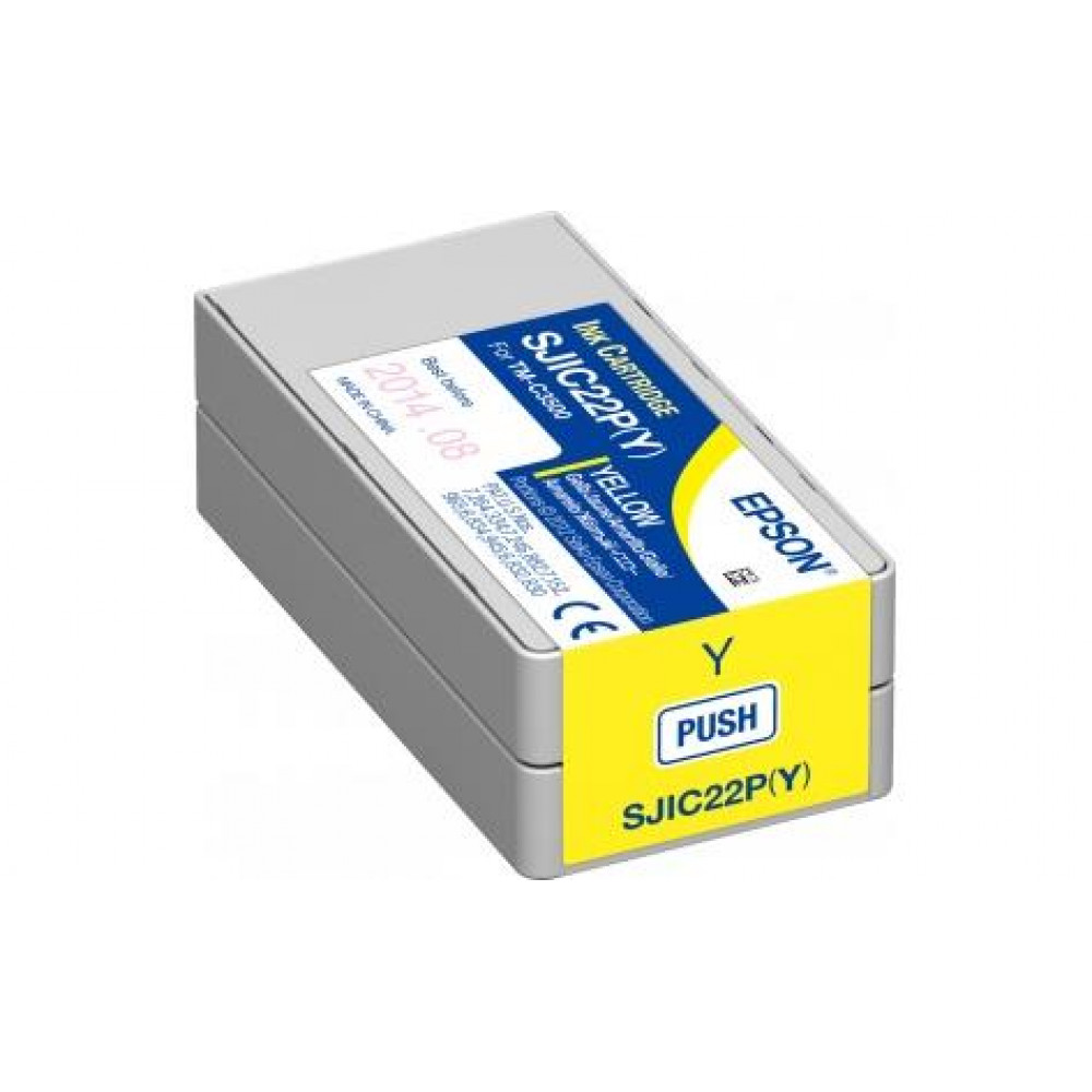 Картридж Epson SJIC22P TM-C3500 Yellow