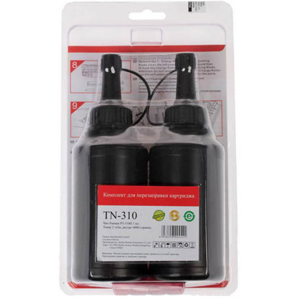 Комплект для заправки картриджа Pantum PC-310 P3100/3200 (6000стор; 2 тонери + 1 чіп)