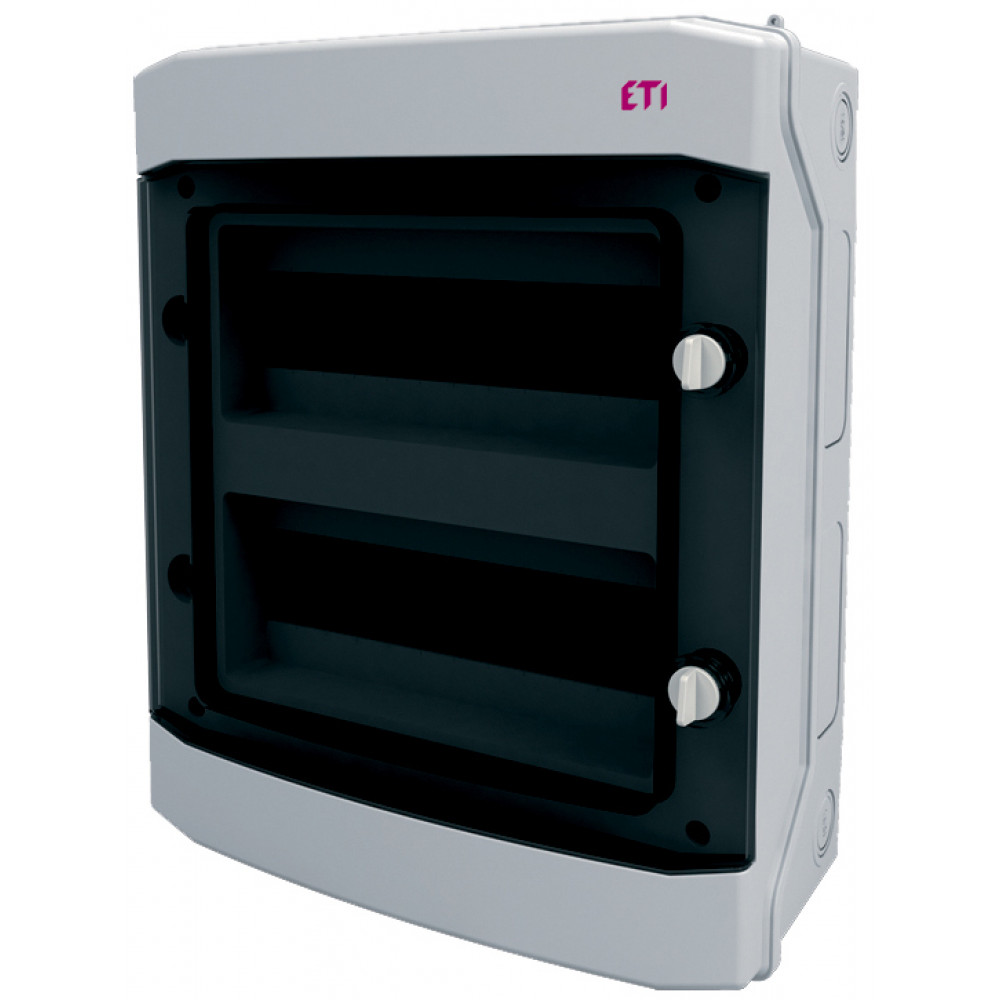 Пластиковий щит ETI, ECH 24PT (24 модулі, зовнішнього виконання IP65)